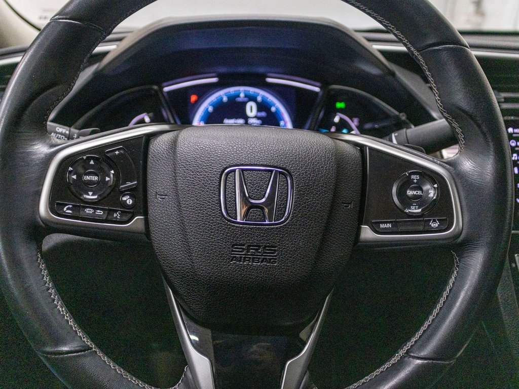 Honda Civic Sedan TOURING, TOIT, CUIR, BANCS CHAUFF, CAM REC, BAS KM 2019 à Saint-Jérôme, Québec - 9 - w1024h768px