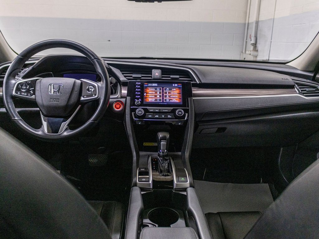 Honda Civic Sedan TOURING, TOIT, CUIR, BANCS CHAUFF, CAM REC, BAS KM 2019 à Saint-Jérôme, Québec - 21 - w1024h768px