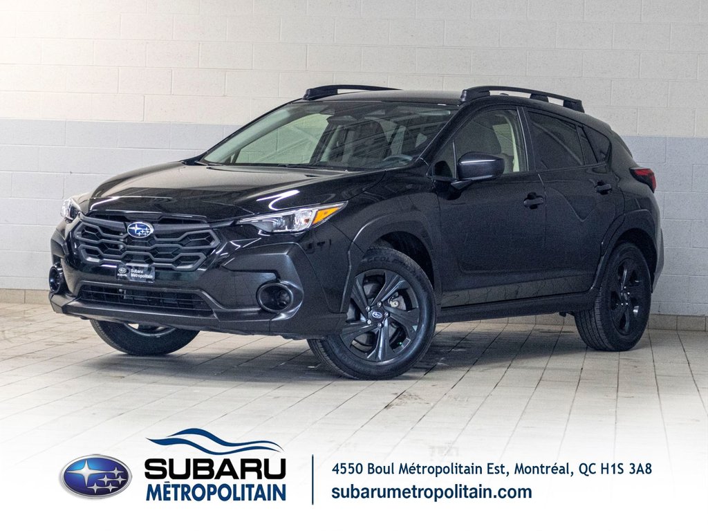 2024 Subaru CROSSTREK COMMODITÉ CONVENIENCE, EYESIGHT, CARPLAY, BANCS CHAUFF, CAM in Charlemagne, Quebec - 1 - w1024h768px