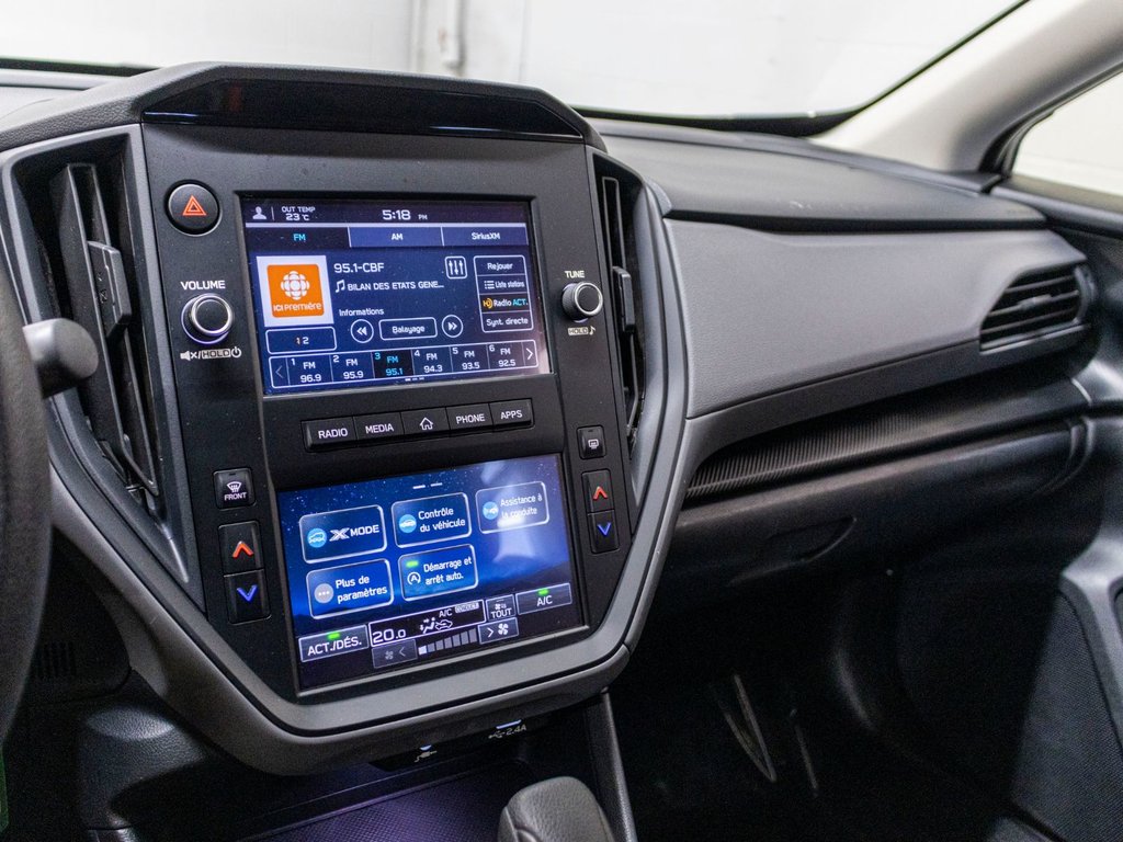 Subaru CROSSTREK COMMODITÉ CONVENIENCE, EYESIGHT, CARPLAY, BANCS CHAUFF, CAM 2024 à Saint-Jérôme, Québec - 12 - w1024h768px