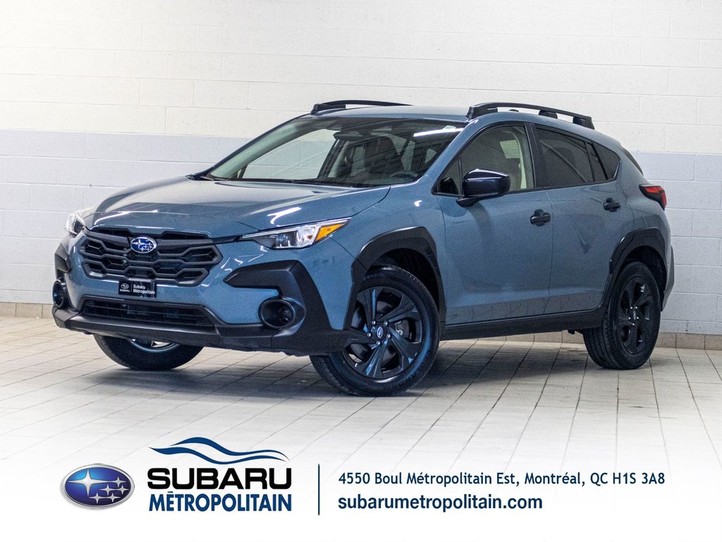 Subaru CROSSTREK COMMODITÉ CONVENIENCE, EYESIGHT, CARPLAY, BANCS CHAUFF, CAM 2024 à Saint-Jérôme, Québec - 1 - w1024h768px
