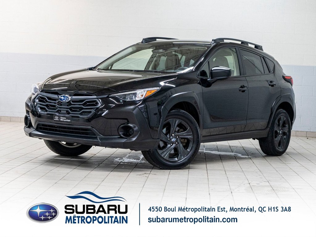 Subaru CROSSTREK COMMODITÉ CONVENIENCE, EYESIGHT, CARPLAY, BANCS CHAUFF, CAM 2024 à Saint-Jérôme, Québec - 1 - w1024h768px