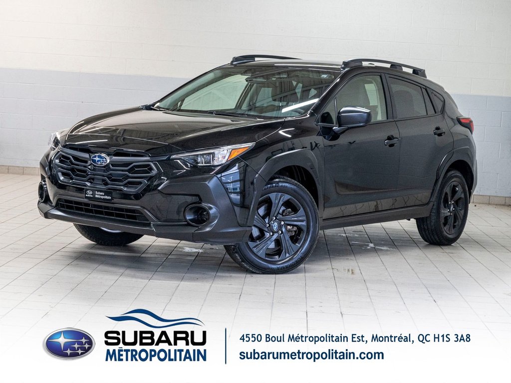 Subaru CROSSTREK COMMODITÉ CONVENIENCE, EYESIGHT, CARPLAY, BANCS CHAUFF, CAM 2024 à Charlemagne, Québec - 1 - w1024h768px