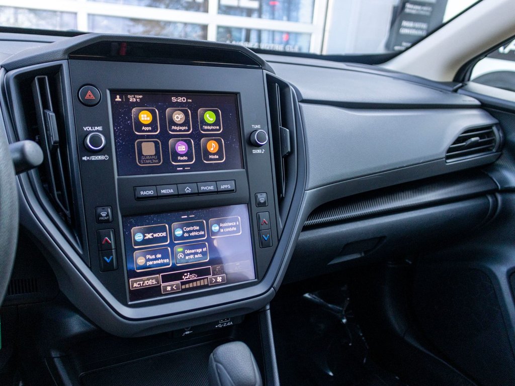 Subaru CROSSTREK COMMODITÉ CONVENIENCE, EYESIGHT, CARPLAY, BANCS CHAUFF, CAM 2024 à Saint-Jérôme, Québec - 12 - w1024h768px