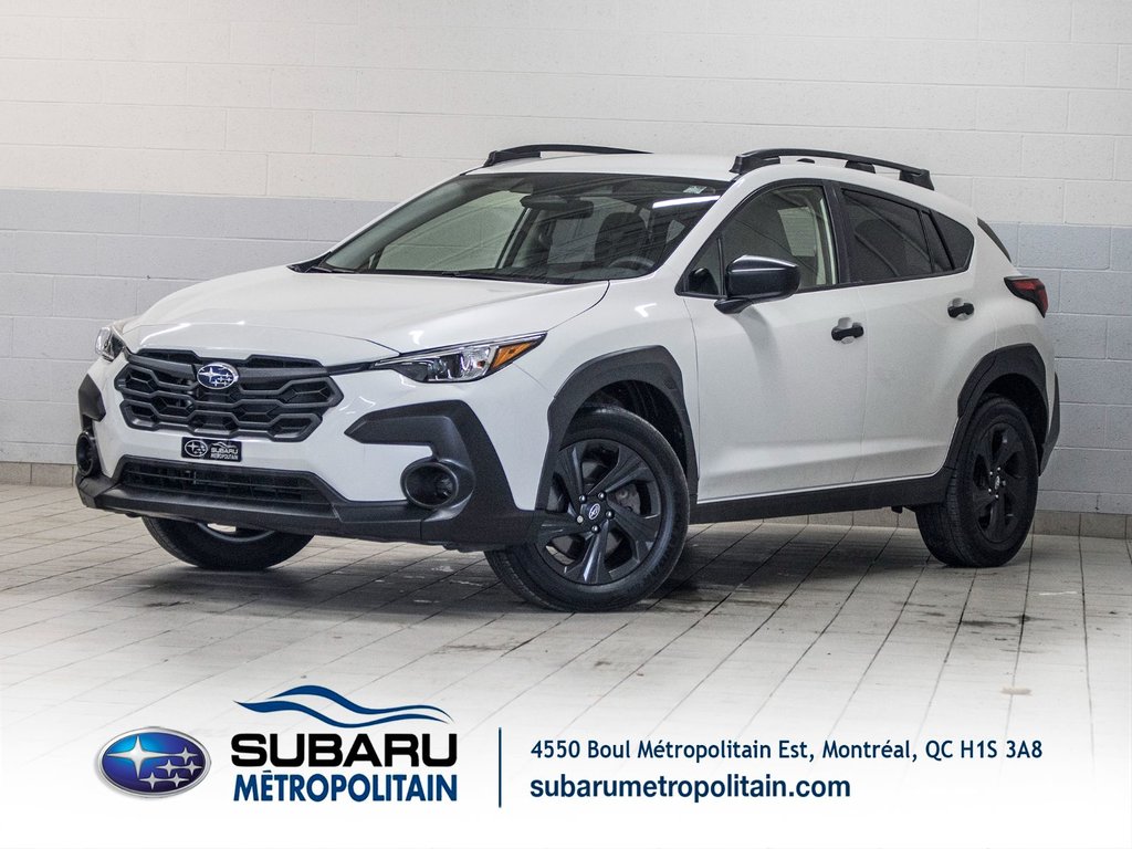 2024 Subaru CROSSTREK COMMODITÉ CONVENIENCE, EYESIGHT, CARPLAY, BANCS CHAUFF, CAM in Saint-Jérôme, Quebec - 1 - w1024h768px