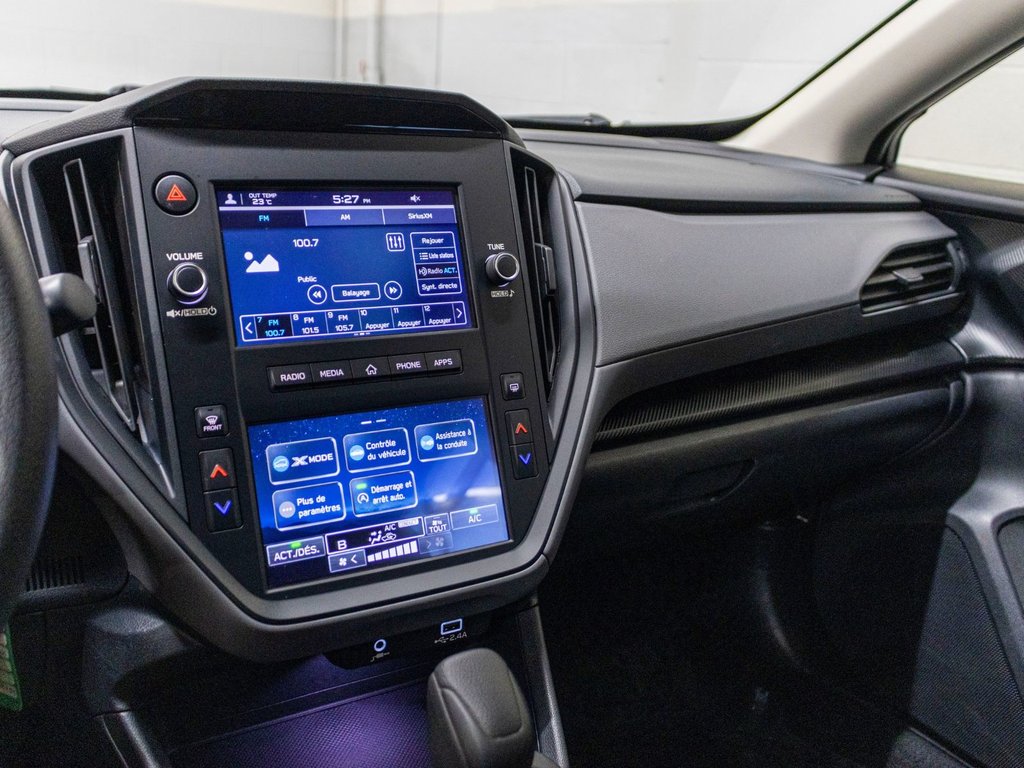 Subaru CROSSTREK COMMODITÉ CONVENIENCE, EYESIGHT, CARPLAY, BANCS CHAUFF, CAM 2024 à Saint-Jérôme, Québec - 12 - w1024h768px