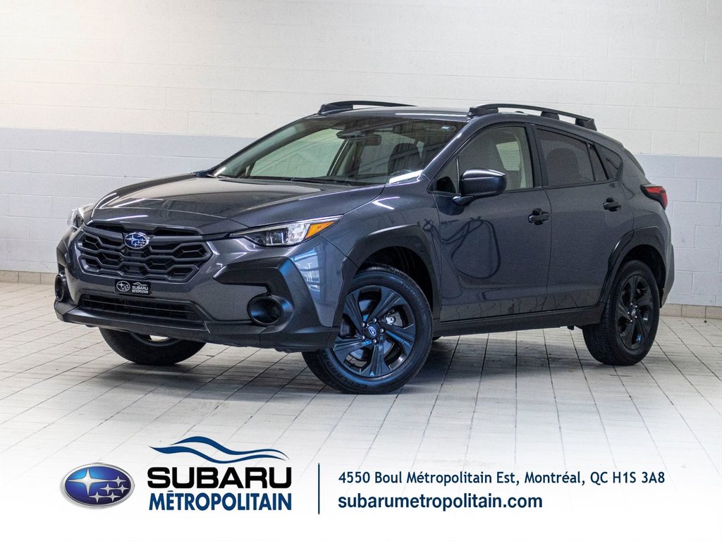 2024 Subaru CROSSTREK COMMODITÉ CONVENIENCE, EYESIGHT, CARPLAY, BANCS CHAUFF, CAM in Saint-Jérôme, Quebec - 1 - w1024h768px