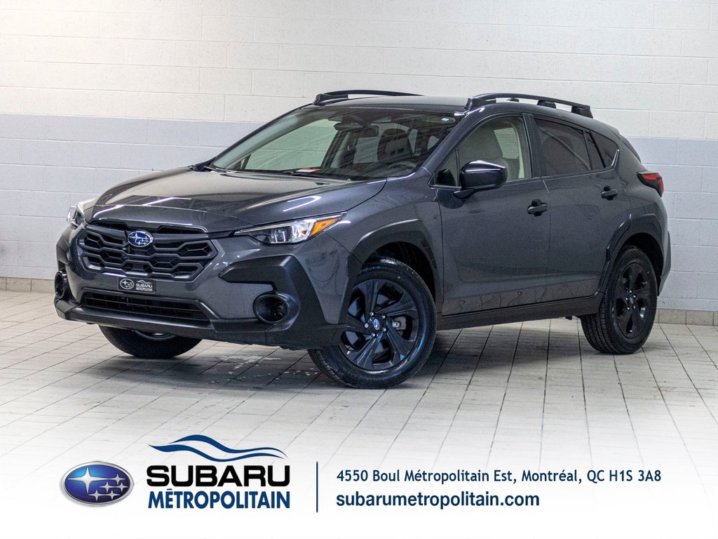 Subaru CROSSTREK COMMODITÉ CONVENIENCE, EYESIGHT, CARPLAY, BANCS CHAUFF, CAM 2024 à Saint-Jérôme, Québec - 1 - w1024h768px