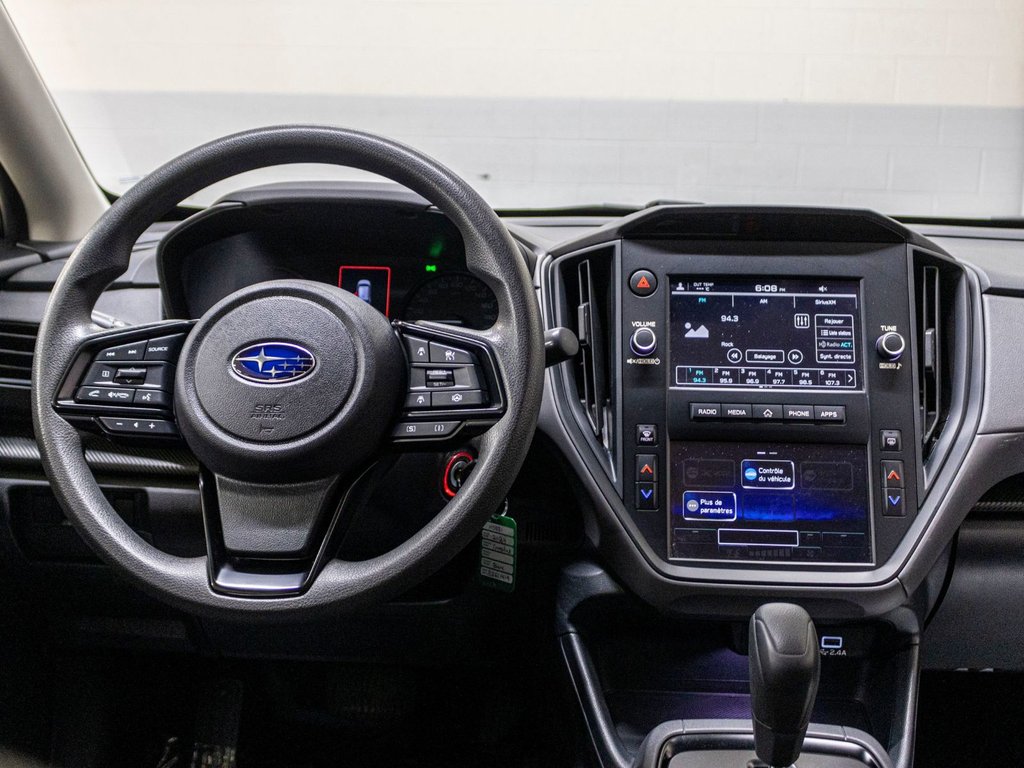Subaru CROSSTREK COMMODITÉ CONVENIENCE, EYESIGHT, CARPLAY, BANCS CHAUFF, CAM 2024 à Saint-Jérôme, Québec - 7 - w1024h768px