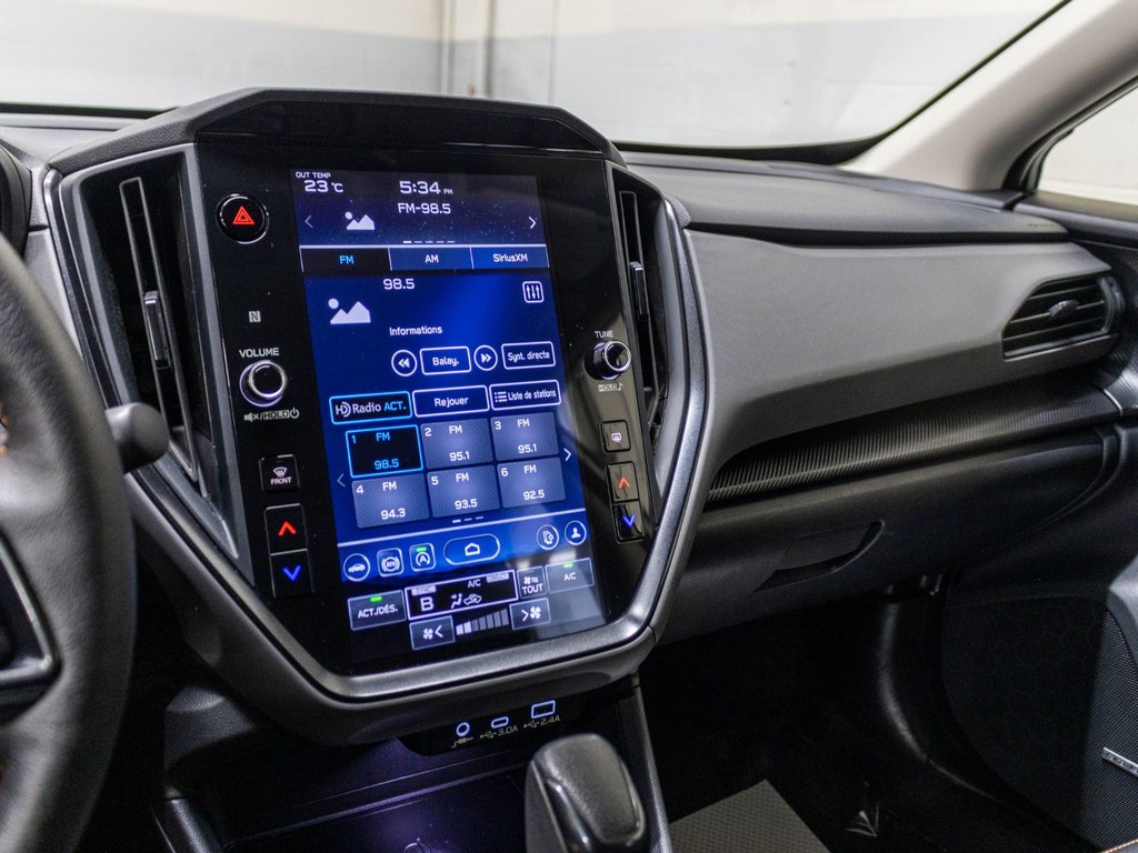 Subaru CROSSTREK LIMITED LIMITED, 2.5L, CUIR, TOIT, CARPLAY, HARMAN KARDON 2024 à Saint-Jérôme, Québec - 12 - w1024h768px