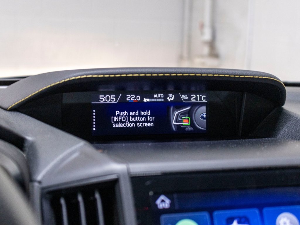 2021 Subaru CROSSTREK OUTDOOR AVEC EYESIGHT OUTDOOR, 2.5L, BANCS CHAUFF, CARPLAY, CAM REC in Saint-Jérôme, Quebec - 15 - w1024h768px