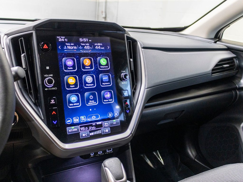 2024 Subaru CROSSTREK TOURING TOURING, ECRAN 11.6, CARPLAY, BANCS CHAUFF, CAM in Saint-Jérôme, Quebec - 12 - w1024h768px