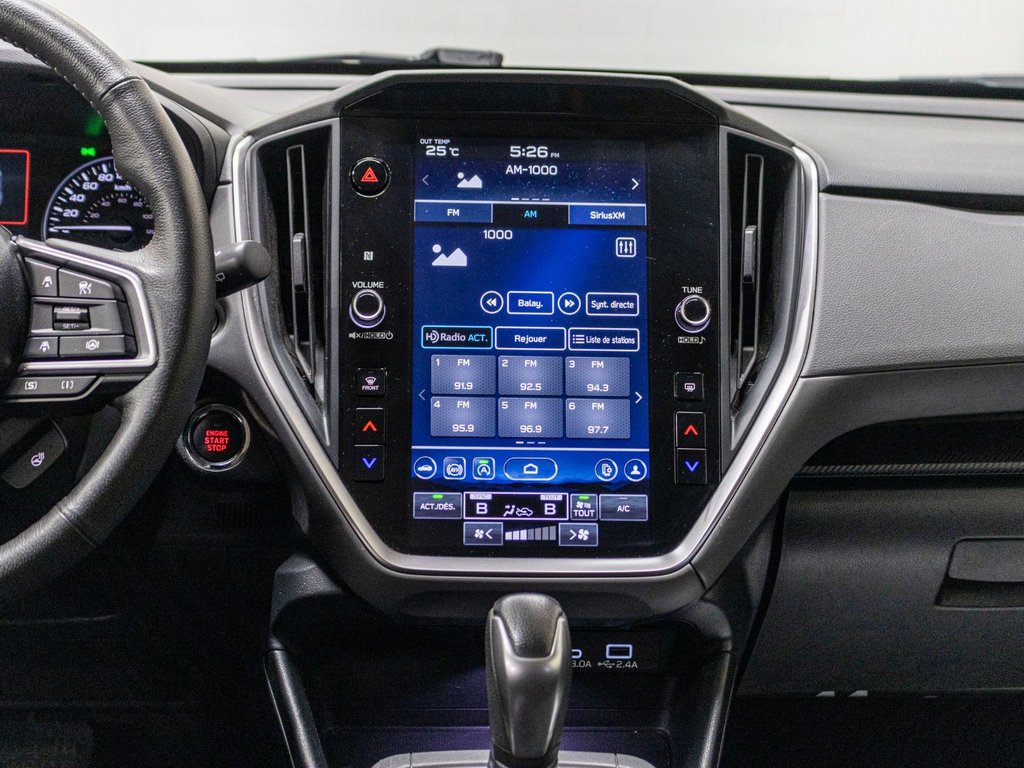 Subaru CROSSTREK TOURING TOURING, ECRAN 11.6, CARPLAY, BANCS CHAUFF, CAM 2024 à Saint-Jérôme, Québec - 8 - w1024h768px