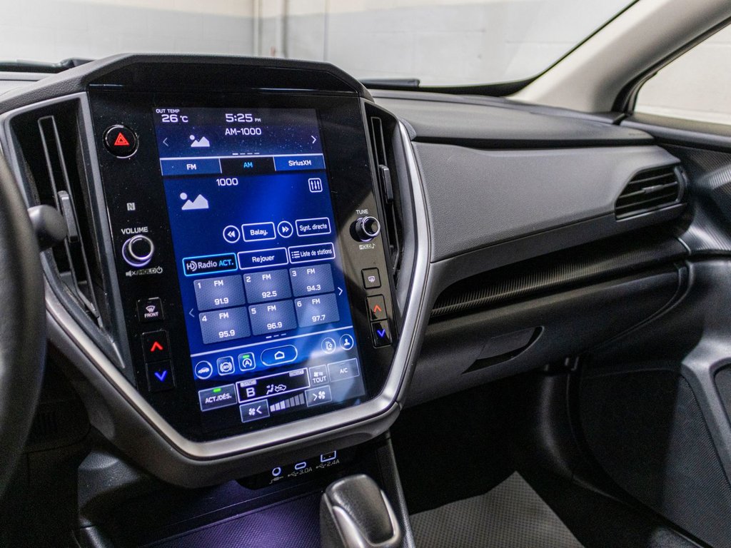 Subaru CROSSTREK TOURING TOURING, ECRAN 11.6, CARPLAY, BANCS CHAUFF, CAM 2024 à Saint-Jérôme, Québec - 12 - w1024h768px