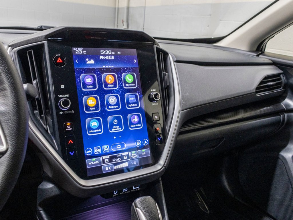 Subaru CROSSTREK TOURING TOURING, ECRAN 11.6, CARPLAY, BANCS CHAUFF, CAM 2024 à Saint-Jérôme, Québec - 10 - w1024h768px