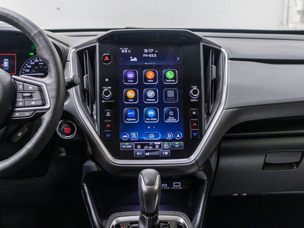 Subaru CROSSTREK TOURING TOURING, ECRAN 11.6, CARPLAY, BANCS CHAUFF, CAM 2024 à Saint-Jérôme, Québec - 8 - w1024h768px