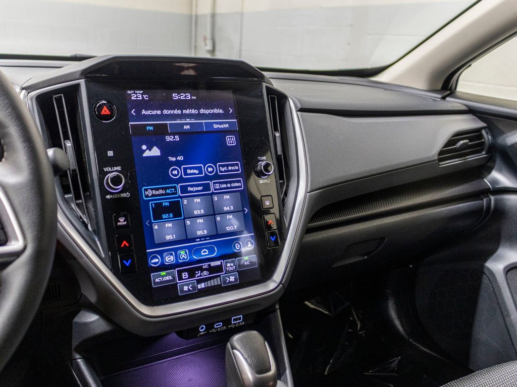 Subaru CROSSTREK TOURING TOURING, ECRAN 11.6, CARPLAY, BANCS CHAUFF, CAM 2025 à Saint-Jérôme, Québec - 12 - w1024h768px