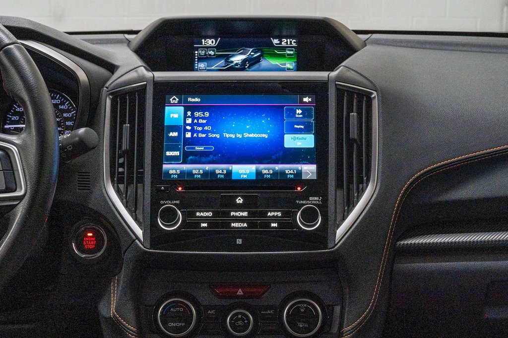 Subaru Crosstrek SPORT, TOIT, EYESIGHT, CARPLAY, BANCS CHAUFF, CAM 2019 à Charlemagne, Québec - 8 - w1024h768px