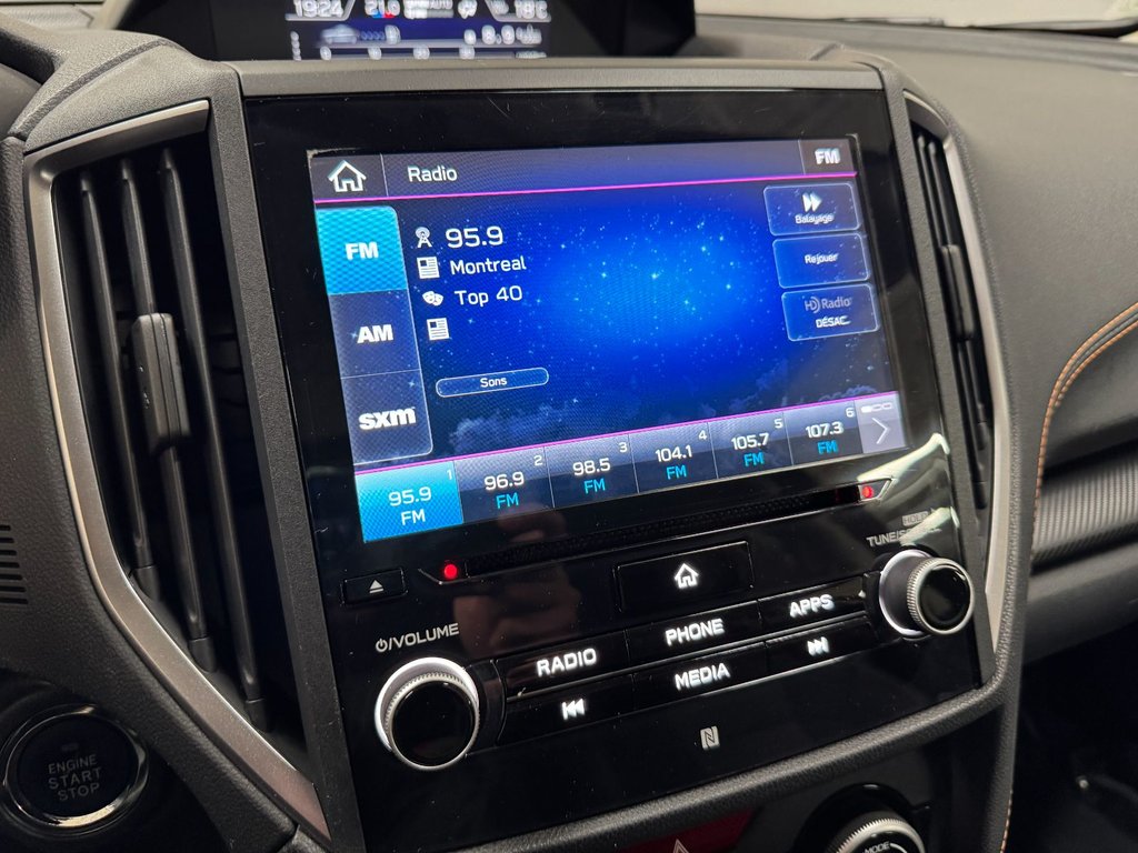 Subaru Crosstrek SPORT, EYESIGHT, TOIT, CARPLAY, BANCS CHAUFF, CAM 2019 à Charlemagne, Québec - 15 - w1024h768px