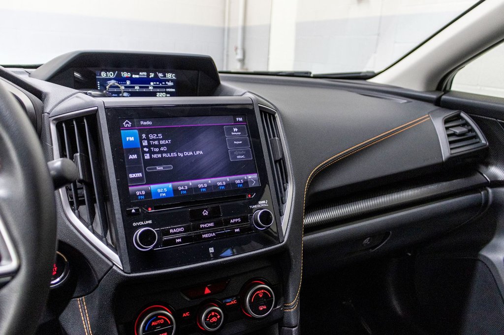 Subaru Crosstrek SPORT, TOIT, EYESIGHT, BANCS CHAUFF, CARPLAY, CAM 2021 à Charlemagne, Québec - 13 - w1024h768px