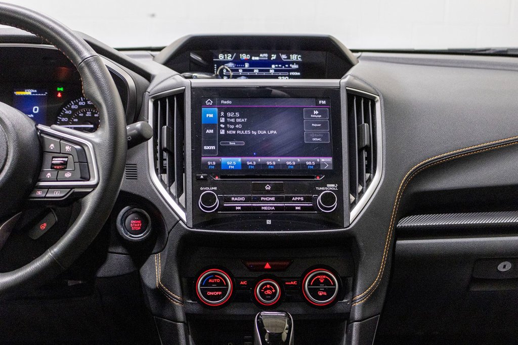 Subaru Crosstrek SPORT, TOIT, EYESIGHT, BANCS CHAUFF, CARPLAY, CAM 2021 à Charlemagne, Québec - 8 - w1024h768px