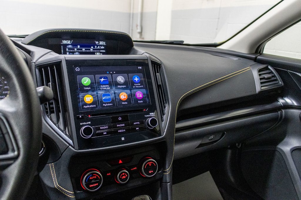Subaru Crosstrek OUTDOOR, 2.5L, CARPLAY, BANCS CHAUFF, EYESIGHT 2021 à Charlemagne, Québec - 12 - w1024h768px