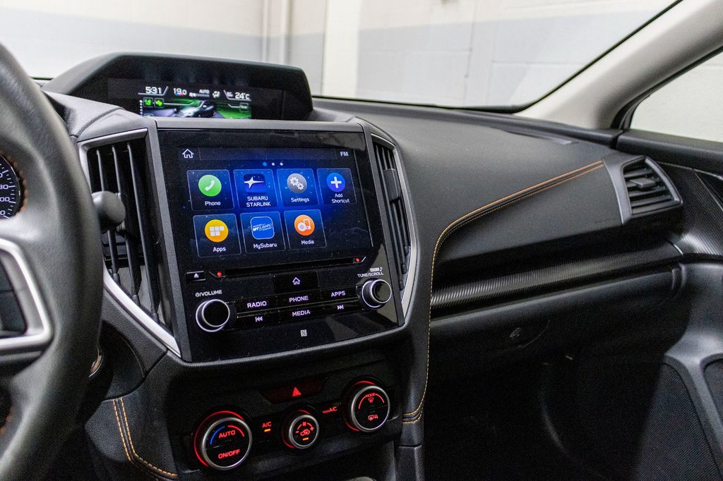 Subaru Crosstrek SPORT, TOIT, CARPLAY, BANCS CHAUFF, EYESIGHT, CAM 2023 à Charlemagne, Québec - 12 - w1024h768px