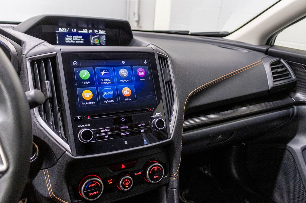 Subaru Crosstrek SPORT,TOIT, BANCS CHAUFF,CARPLAY,EYESIGHT,CAM 2023 à Charlemagne, Québec - 12 - w1024h768px