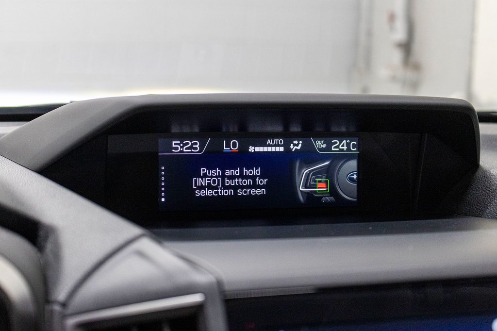 Subaru Crosstrek SPORT,TOIT, BANCS CHAUFF,CARPLAY,EYESIGHT,CAM 2023 à Charlemagne, Québec - 14 - w1024h768px