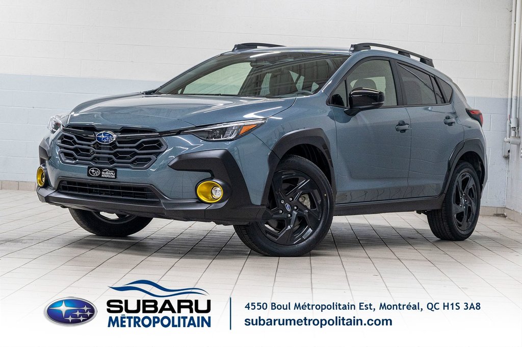 2024  Crosstrek ONYX, 2.5L, TOIT, ECRAN 11.6, BANCS CHAUFF,CARPLAY in Charlemagne, Quebec - 1 - w1024h768px