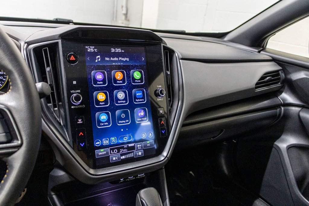2024 Subaru Crosstrek Onyx,2.5L, VOLANT CHAUFF, CARPLAY,CAM REC,EYESIGHT in Charlemagne, Quebec - 12 - w1024h768px