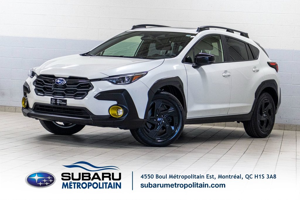 2024 Subaru Crosstrek Onyx,2.5L, VOLANT CHAUFF, CARPLAY,CAM REC,EYESIGHT in Charlemagne, Quebec - 1 - w1024h768px