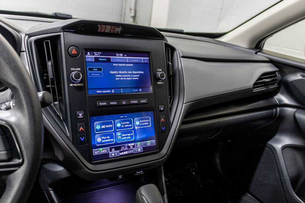 2024 Subaru Crosstrek CONVENIENCE, EYESIGHT, CARPLAY, BANCS CHAUFF, CAM in Charlemagne, Quebec - 12 - w1024h768px