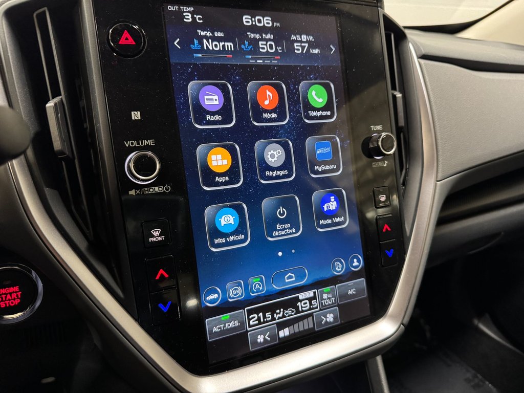 2024 Subaru Crosstrek TOURING, ECRAN 11.6, CARPLAY, BANCS CHAUFF, CAM in Charlemagne, Quebec - 16 - w1024h768px