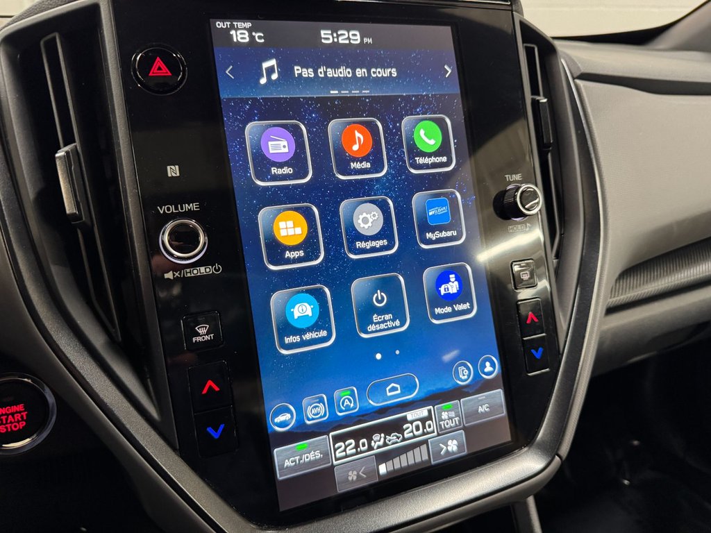 2024 Subaru Crosstrek ONYX, 2.5L, TOIT, ECRAN 11.6, BANCS CHAUF,CARPLAY in Charlemagne, Quebec - 17 - w1024h768px