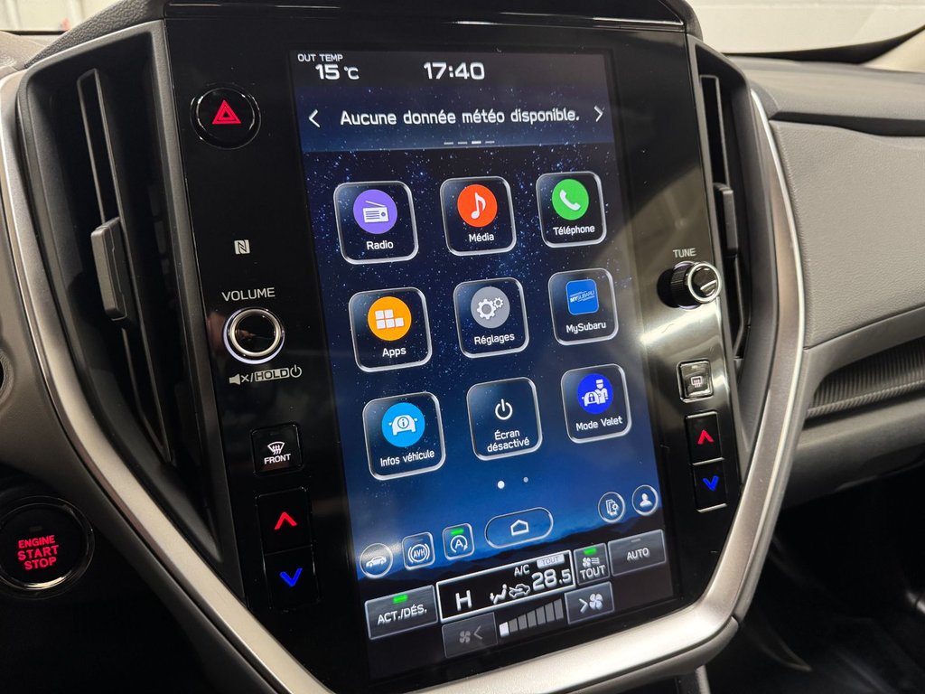 Subaru Crosstrek TOURING, ECRAN 11.6, CARPLAY, BANCS CHAUFF, CAM 2024 à Charlemagne, Québec - 16 - w1024h768px