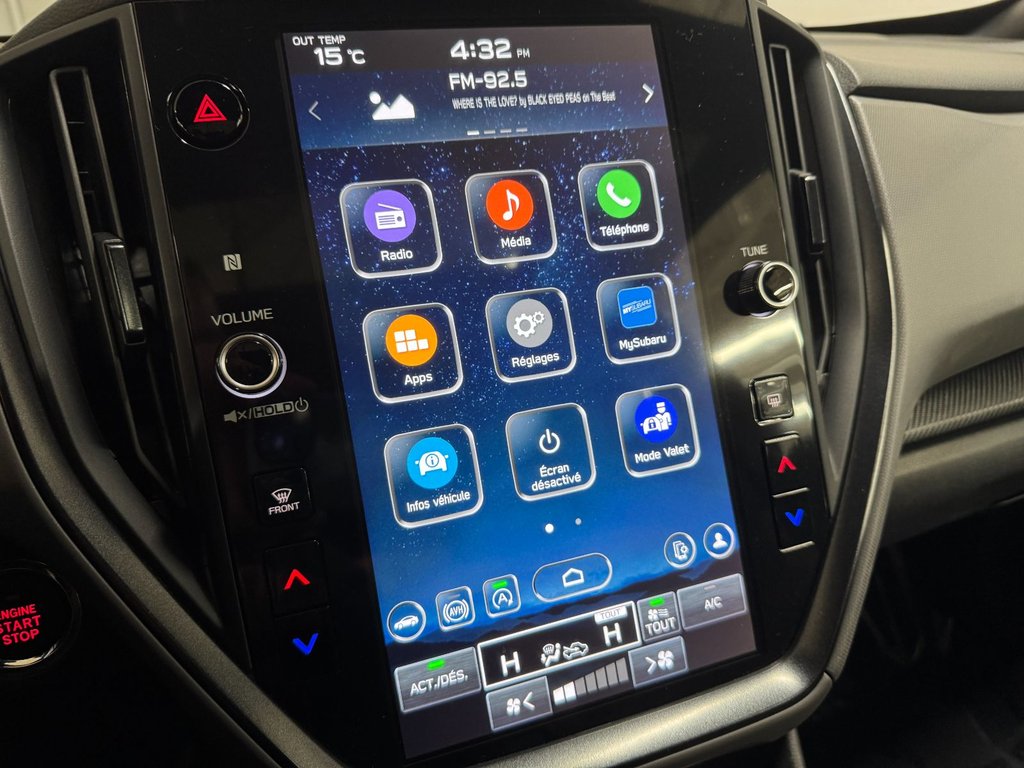 Subaru Crosstrek ONYX, 2.5L, TOIT, CARPLAY, BANCS CHAUFF, CAM REC 2024 à Saint-Jérôme, Québec - 17 - w1024h768px