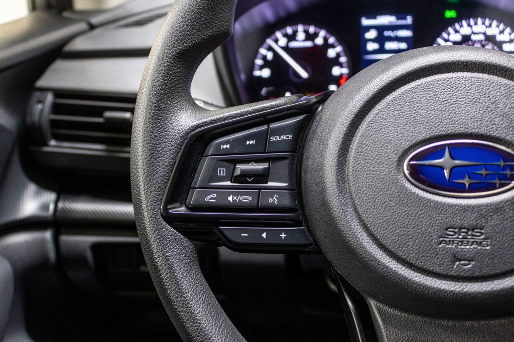 Subaru Crosstrek CONVENIENCE, EYESIGHT, CARPLAY, BANCS CHAUFF, CAM 2024 à Saint-Jérôme, Québec - 10 - w1024h768px