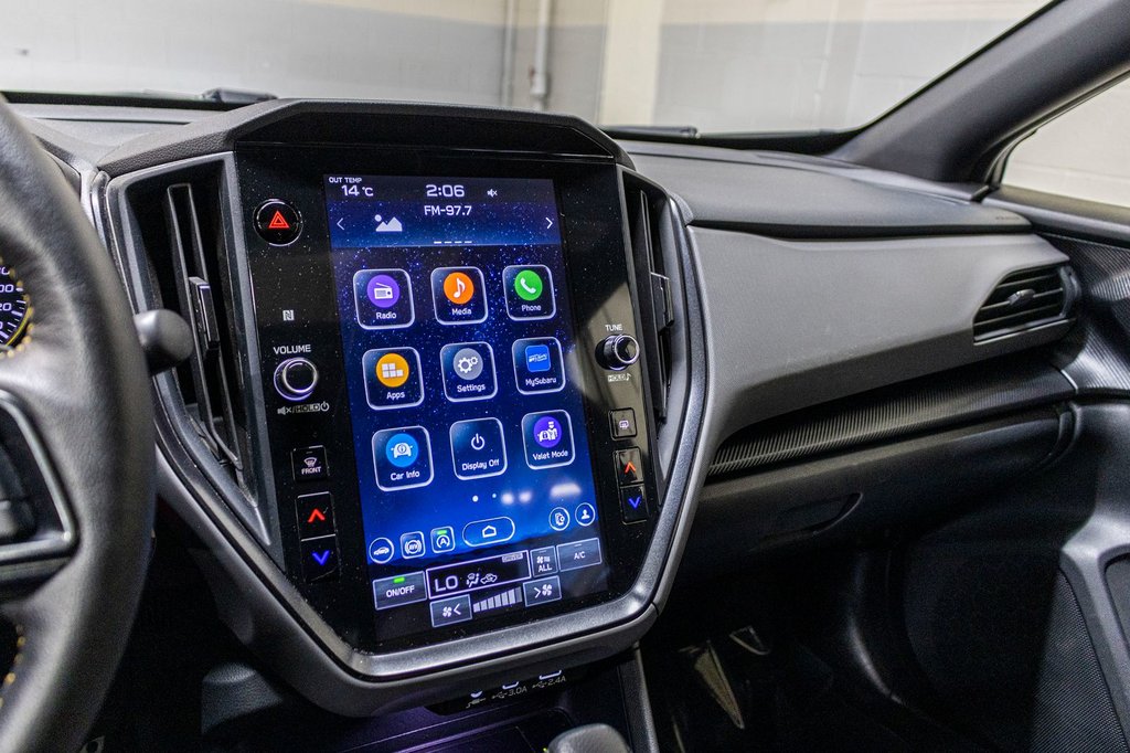 Subaru Crosstrek ONYX, 2.5L, TOIT, CARPLAY, ECRAN 11.6, BANCS CHAUF 2024 à Charlemagne, Québec - 12 - w1024h768px