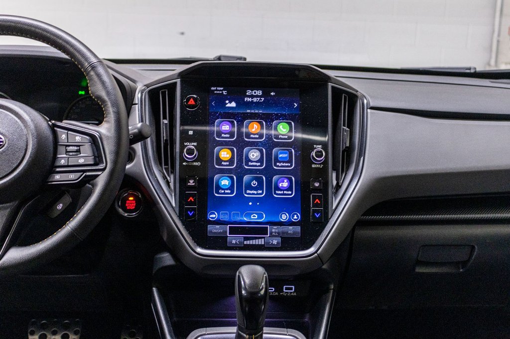Subaru Crosstrek ONYX, 2.5L, TOIT, CARPLAY, ECRAN 11.6, BANCS CHAUF 2024 à Charlemagne, Québec - 8 - w1024h768px