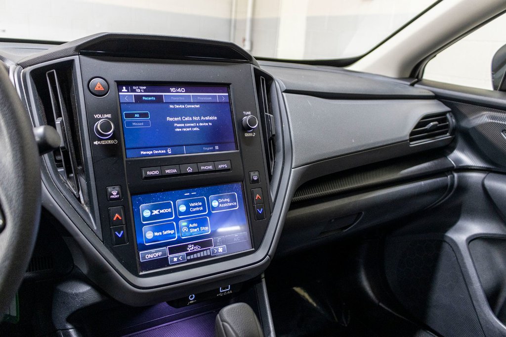 2024 Subaru CROSSTREK COMMODITÉ CONVENIENCE, EYESIGHT, CARPLAY, BANCS CHAUFF, CAM in Charlemagne, Quebec - 12 - w1024h768px