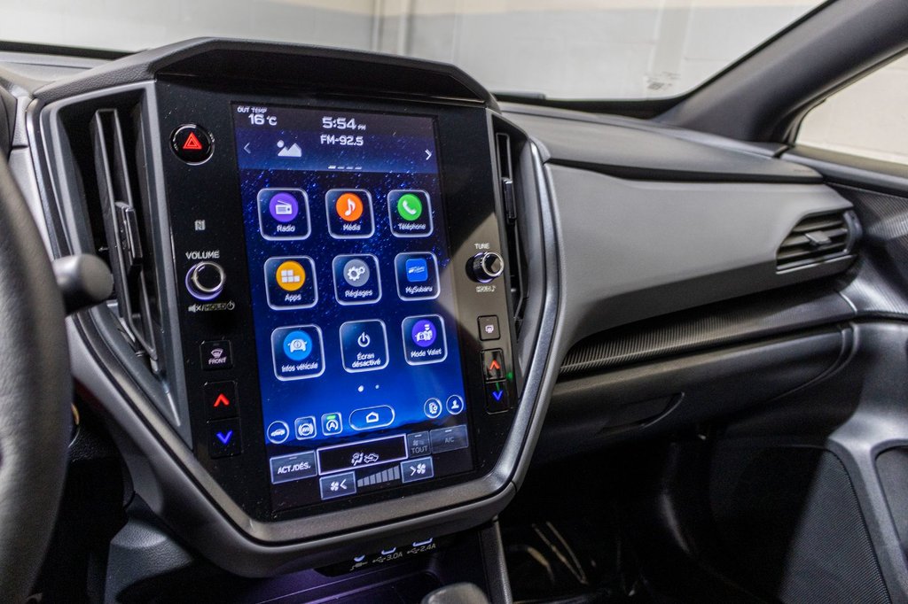 Subaru Crosstrek ONYX, 2.5L, TOIT, CARPLAY, BANCS CHAUF, CAM REC 2024 à Saint-Jérôme, Québec - 12 - w1024h768px