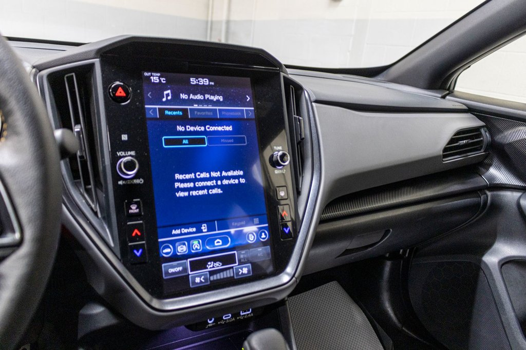 Subaru Crosstrek ONYX, 2.5L, TOIT, CARPLAY, ECRAN 11.6, BANCS CHAUF 2024 à Saint-Jérôme, Québec - 12 - w1024h768px