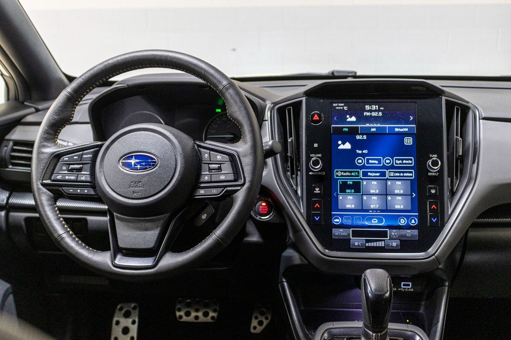 Subaru Crosstrek ONYX, 2.5L, TOIT, CARPLAY, ECRAN 11.6, BANCS CHAUF 2024 à Saint-Jérôme, Québec - 7 - w1024h768px