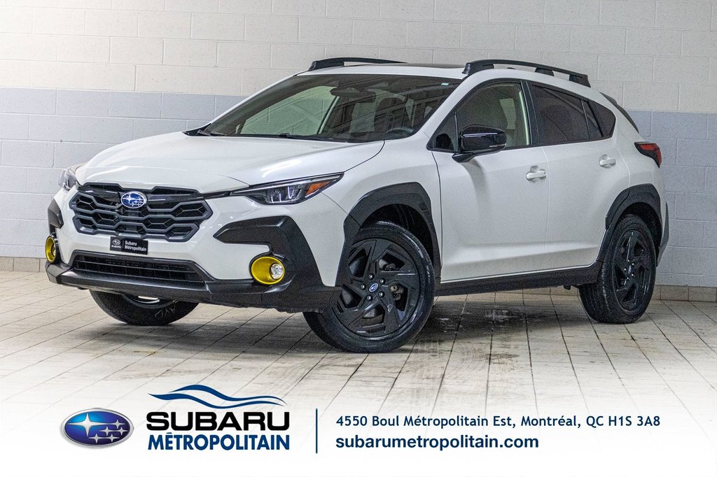 Subaru Crosstrek ONYX, 2.5L, TOIT, CARPLAY, ECRAN 11.6, BANCS CHAUF 2024 à Saint-Jérôme, Québec - 1 - w1024h768px