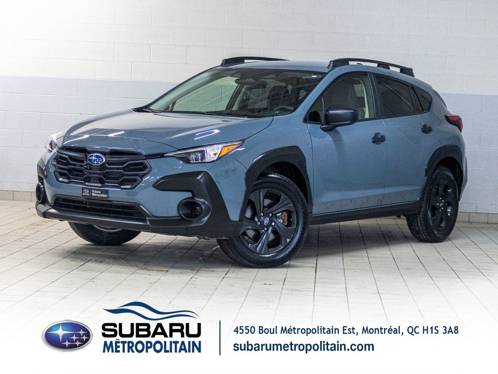 Subaru CROSSTREK COMMODITÉ CONVENIENCE, EYESIGHT, CARPLAY, BANCS CHAUFF, CAM 2024 à Saint-Jérôme, Québec - 1 - w1024h768px