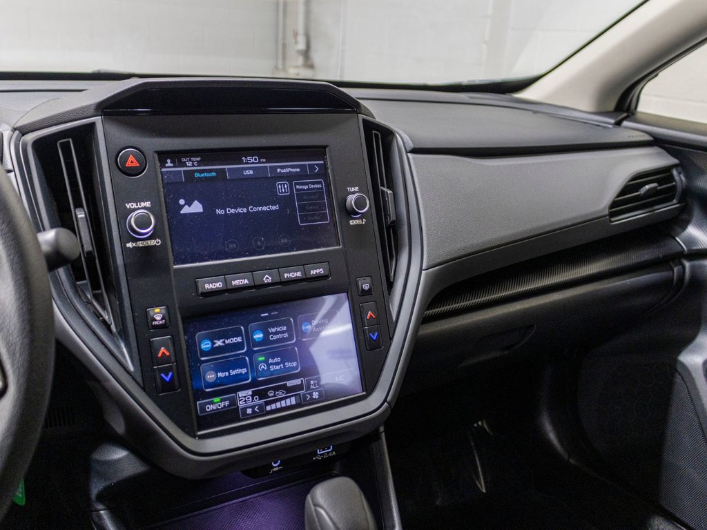 Subaru CROSSTREK COMMODITÉ CONVENIENCE, EYESIGHT, CARPLAY, BANCS CHAUFF, CAM 2024 à Saint-Jérôme, Québec - 12 - w1024h768px