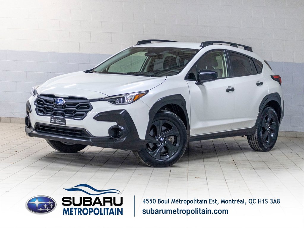 2024 Subaru CROSSTREK COMMODITÉ CONVENIENCE, EYESIGHT, CARPLAY, BANCS CHAUFF, CAM in Saint-Jérôme, Quebec - 1 - w1024h768px