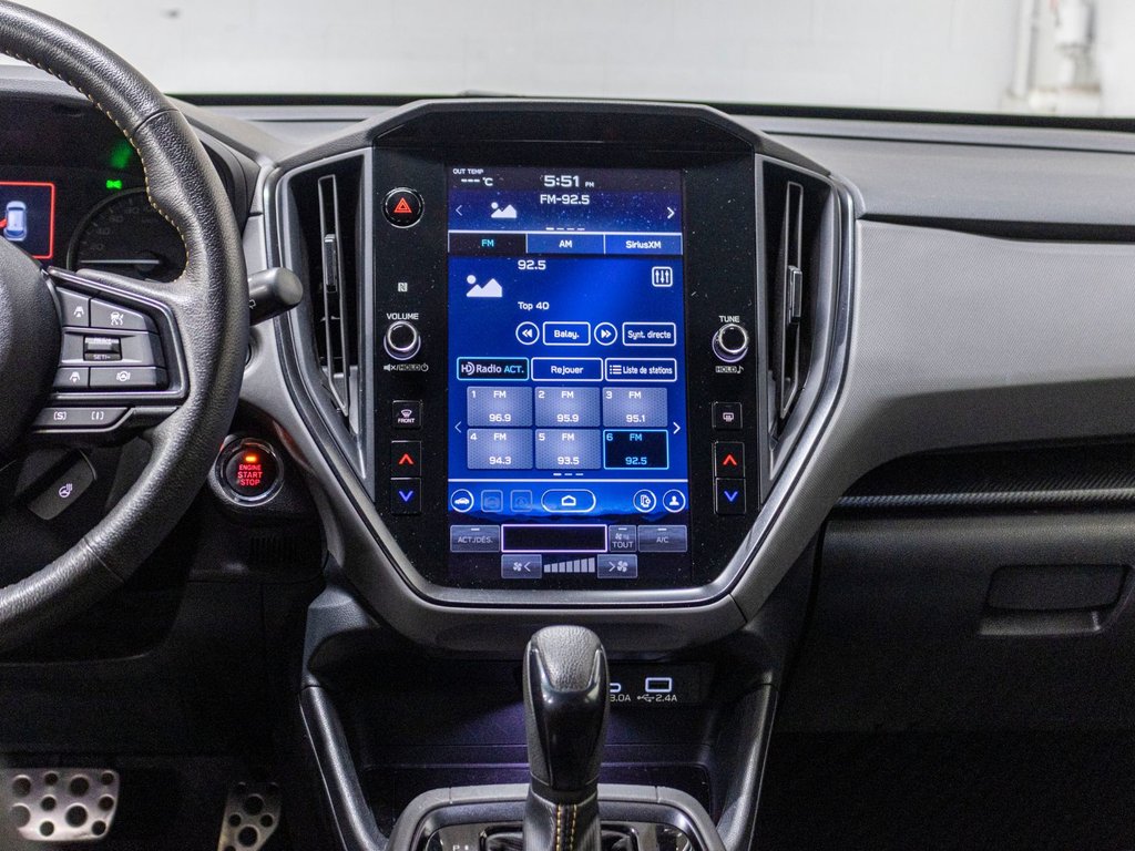 2024 Subaru Crosstrek ONYX, 2.5L, TOIT, CARPLAY, ECRAN 11.6, BANCS CHAUF in Saint-Jérôme, Quebec - 8 - w1024h768px