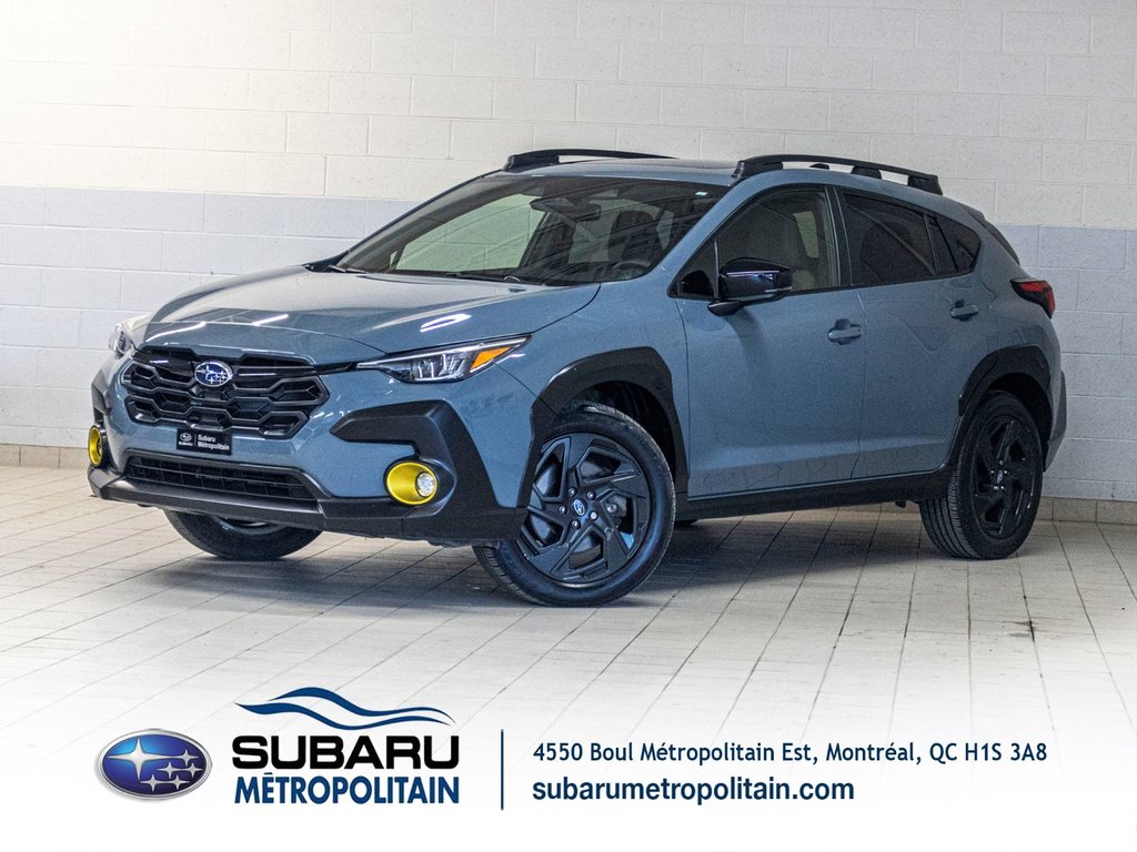2024 Subaru Crosstrek ONYX, 2.5L, TOIT, CARPLAY, ECRAN 11.6, BANCS CHAUF in Saint-Jérôme, Quebec - 1 - w1024h768px